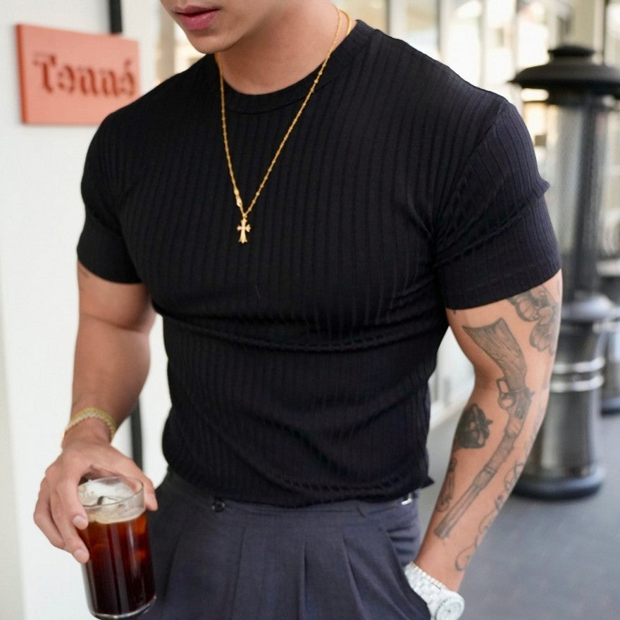 Great Gift Idea: Elevate Your Summer Fitness with Our Men's Sports Short Sleeve Tee