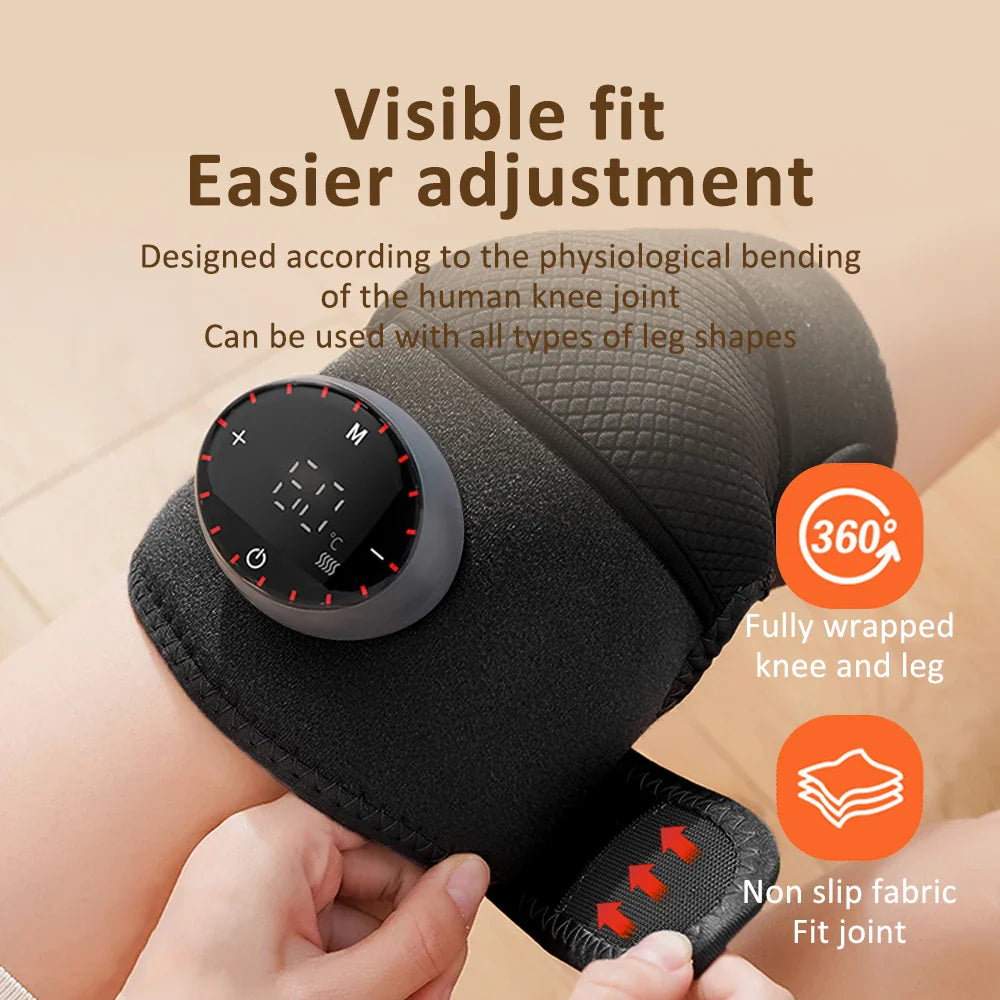 Revitalize Your Body with the 3-in-1 Heating Knee Massager