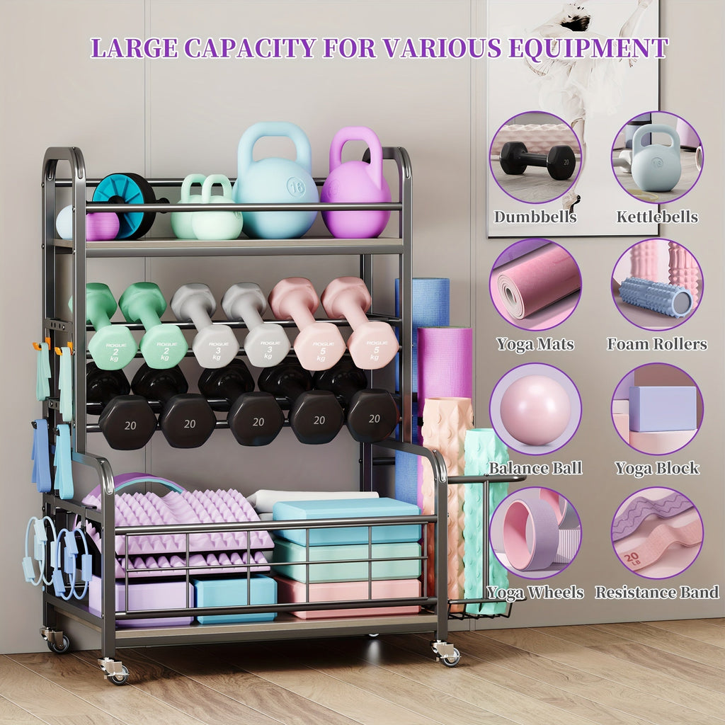 Transform Your Home Gym with the Ultimate Dumbbell Weight Rack