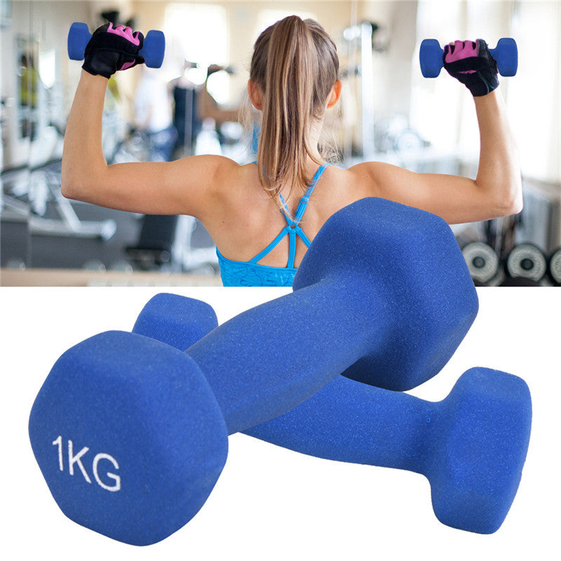 Elevate Your Fitness Routine with the Household Dipped Matte Dumbbell