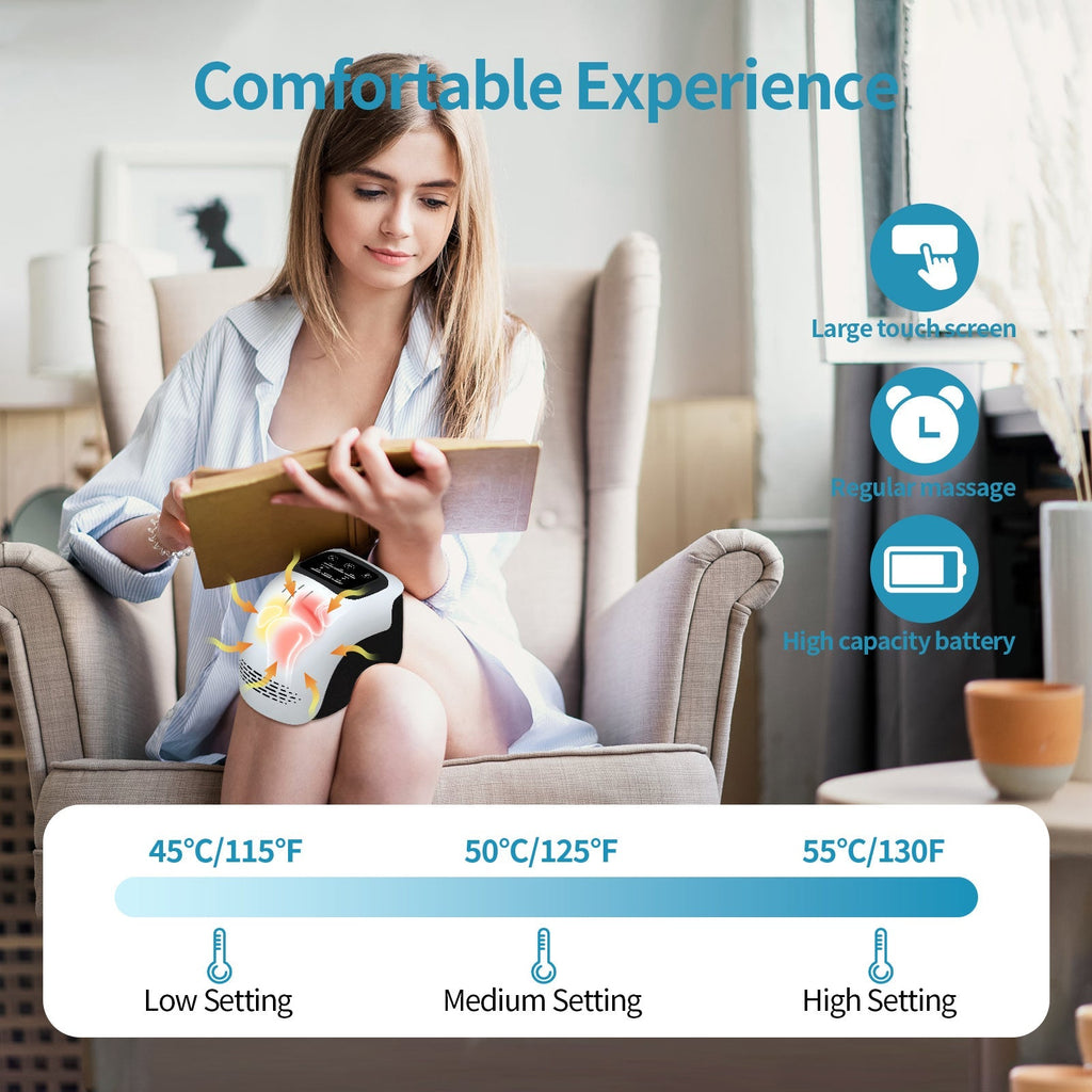 Unlock Comfort and Relief with the Intelligent Knee Massager