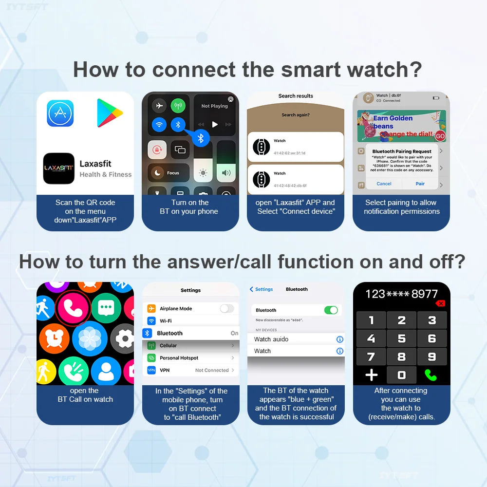 LAXASFIT New H9 Men's and Women's Smartwatch 2025 Sports Smartwatch DIY Surface Bluetooth Talking Smartwatch for Android IOS