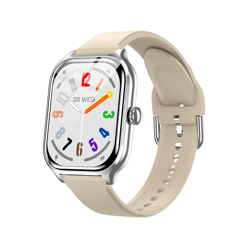 LAXASFIT New H9 Men's and Women's Smartwatch 2025 Sports Smartwatch DIY Surface Bluetooth Talking Smartwatch for Android IOS