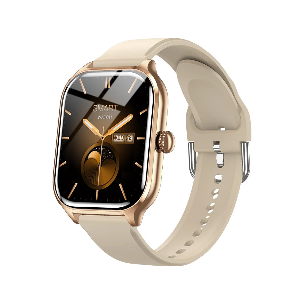 LAXASFIT New H9 Men's and Women's Smartwatch 2025 Sports Smartwatch DIY Surface Bluetooth Talking Smartwatch for Android IOS