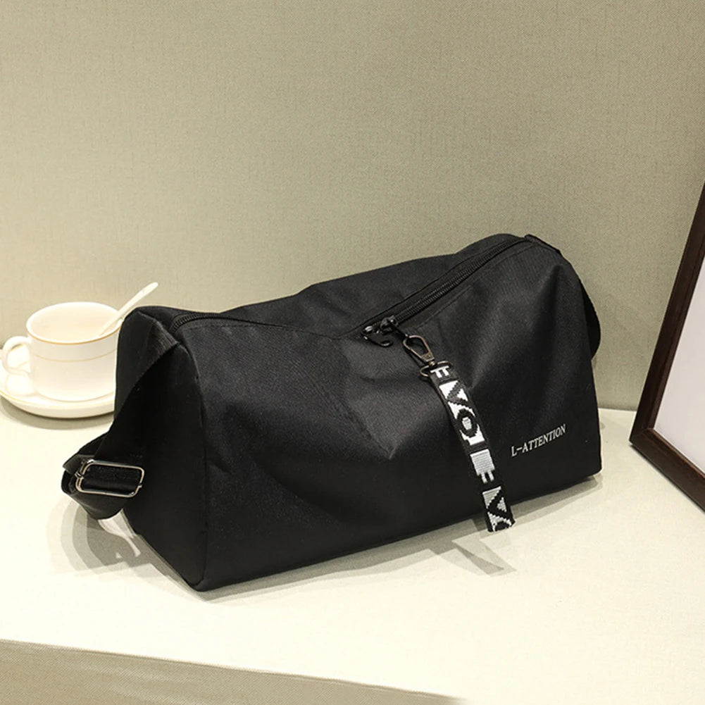 Portable Outdoor Fitness Gym Bags Multifunction 600D Nylon Adjustable Strap