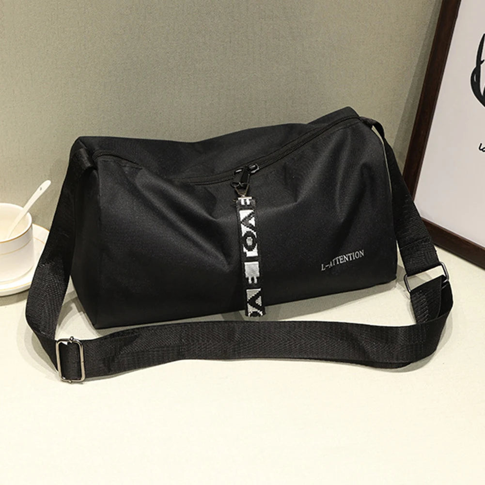Portable Outdoor Fitness Gym Bags Multifunction 600D Nylon Adjustable Strap