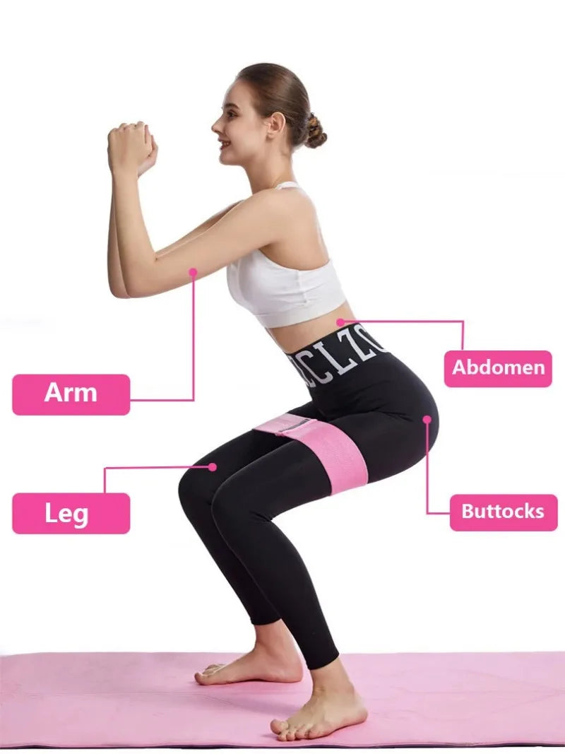 New Fitness Resistance Bands Hip Expansion Fitness